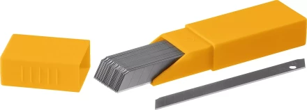 Лезвия OLFA сегментированные из нержавеющей стали, 9х80х0,38мм, 13 сегментов, 50шт OL-AB-50S купить в Уфе