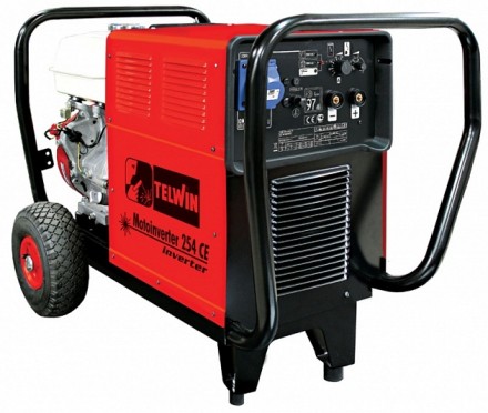 Инверторный сварочный бензогенератор Telwin MOTOINVERTER 254 CE двигатель HONDA Telwin купить в Уфе