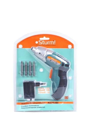 Аккумуляторная отвертка Sturm AS3548I купить в Уфе