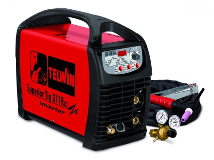 Сварочный аппарат Telwin SUPERIOR TIG 311 DC-HF/LIFT  TIG ACC купить в Уфе
