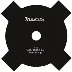 Нож для бензокосы Makita DA00000181 (ф230х25.4, 4зуба, EM2500)