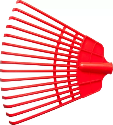 GRINDA. Грабли веерные без черенка, полиэтиленовые усиленные 421879 купить в Уфе