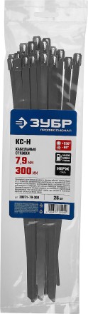 Кабельные стяжки нержавеющие КС-Н серия ПРОФЕССИОНАЛ купить в Уфе