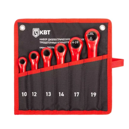 Трещотка диэлектрическая динамометрическая КВТ 3/8&quot; (87296) купить в Уфе