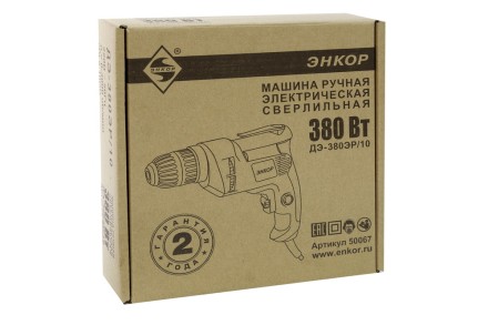Дрель ДЭ-380ЭР/10 50067 купить в Уфе