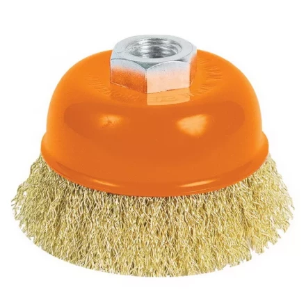 Щетка чашечная для шлифмашин 100мм M14 BS Кратон 1 11 02 005 купить в Уфе
