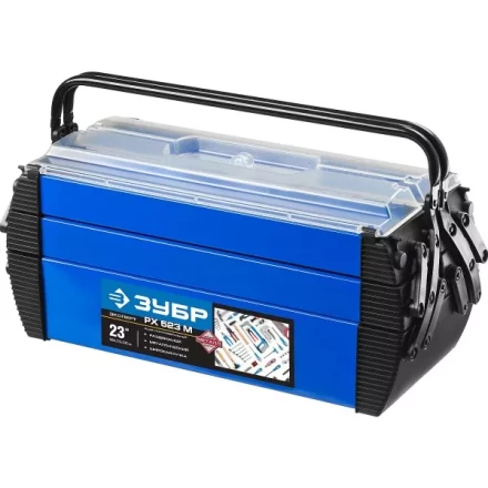 Ящик ЗУБР &quot;ДОКА&quot; металлический для инструмента, 23&quot; 38163-23 купить в Уфе