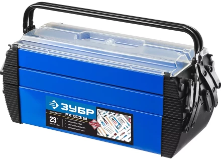 Ящик ЗУБР &quot;ДОКА&quot; металлический для инструмента, 23&quot; 38163-23 купить в Уфе