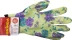 Перчатки GRINDA садовые, прозрачное нитриловое покрытие, размер L-XL, зеленые 11295-XL купить в Уфе