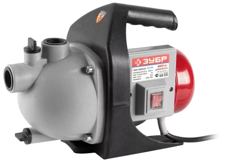 Насос ЗУБР поверхностный, 55л/мин, напор 40м, 800Вт ЗНС-800 купить в Уфе