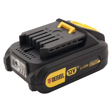Батарея аккумуляторная Denzel IB-12-2.0, Li-Ion, 12 В, 2.0 А/ч 28431 купить в Уфе