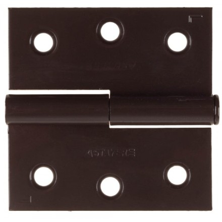 Петля дверная STAYER &quot;MASTER&quot; разъемная, цвет коричневый, левая, 75мм 37613-75-3L купить в Уфе