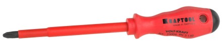 Отвертка KRAFTOOL &quot;VOLT-KRAFT&quot; 1000В, PH №3-150мм 25006-3-150 купить в Уфе