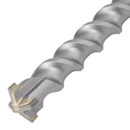 Бур по бетону Matrix 71366, 45 х 1500 мм, SDS MAX c крестовой пластиной купить в Уфе