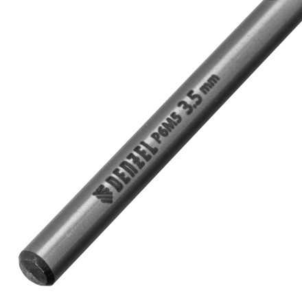 Сверло спиральное по металлу 3,5 x 70мм, Р6М5, Golden Tip, многогранная заточка, 2шт. Denzel 718270 купить в Уфе