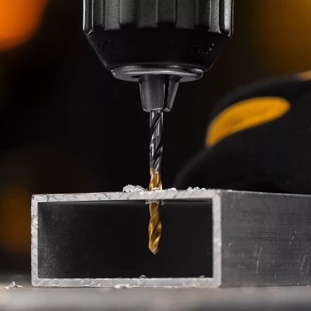 Сверло спиральное по металлу 3,5 x 70мм, Р6М5, Golden Tip, многогранная заточка, 2шт. Denzel 718270 купить в Уфе