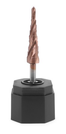 Ступенчатое сверло MESSER HSS CO 4-12х9 с кобальтовым покрытием и тремя спиральными канавками. купить в Уфе