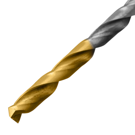 Набор сверл по металлу Denzel 723003, 1-10 мм, Р6М5-TiN, Golden Tip, 19 шт купить в Уфе