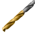Набор сверл по металлу Denzel 723003, 1-10 мм, Р6М5-TiN, Golden Tip, 19 шт купить в Уфе