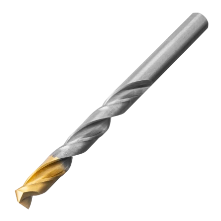 Набор сверл по металлу Denzel 723003, 1-10 мм, Р6М5-TiN, Golden Tip, 19 шт купить в Уфе