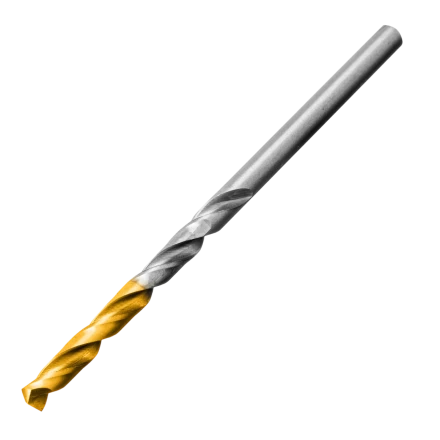 Набор сверл по металлу Denzel 723003, 1-10 мм, Р6М5-TiN, Golden Tip, 19 шт купить в Уфе