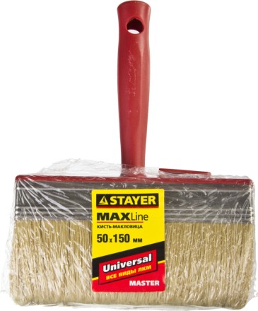 Макловица STAYER &quot;MASTER&quot; UNIVERSAL, светлая щетина, пластмассовый корпус, 5х15см 01824-15 купить в Уфе