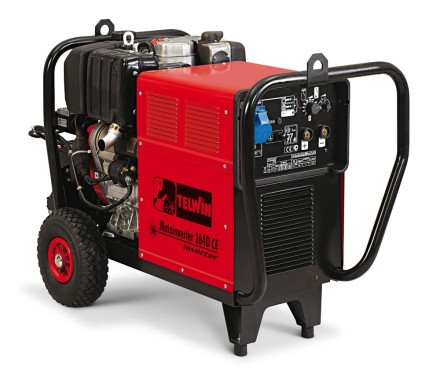 Инверторный сварочный бензогенератор Telwin MOTOINVERTER 264D CE двигатель LOMBARDINI купить в Уфе