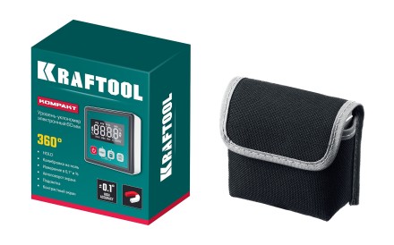 Уровень-уклономер электронный KRAFTOOL 4Х90° KOMPAKT 34687 купить в Уфе