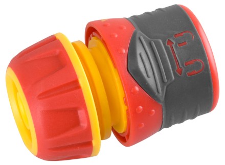 Соединитель GRINDA &quot;Premium&quot; с запирающим механизмом, пластмассовый с TPR, 1/2&quot; 8-426427 купить в Уфе