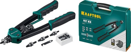 Резьбовые заклепочники двуручные KRAFTOOL NUT-12 31183 купить в Уфе