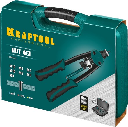 Резьбовые заклепочники двуручные KRAFTOOL NUT-12 31183 купить в Уфе