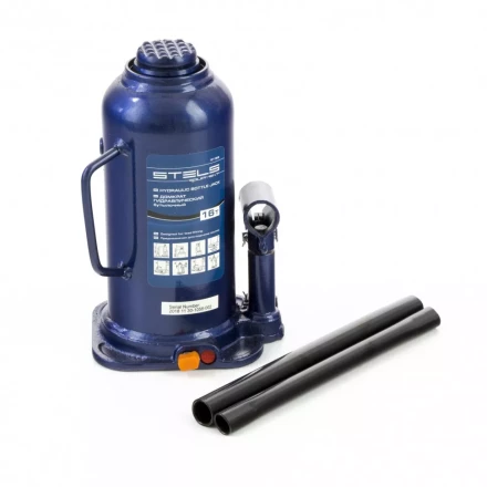 Домкрат гидравлический бутылочный 16 т h подъема 227-457 мм Stels 51168 купить в Уфе