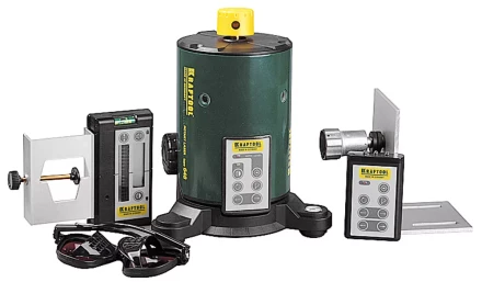 Набор ROTARY LASER, KRAFTOOL 1-34750-H6: Нивелир лазерный, самовыравнивающийся, 6 предметов 1-34750-H6 купить в Уфе