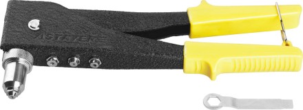 Заклепочник поворотный 90-180°, STAYER MaxFix &quot;MS 180&quot; 3107, для заклёпок d=2,4-4,8 мм из алюминия и стали, литой корпус 3107 купить в Уфе
