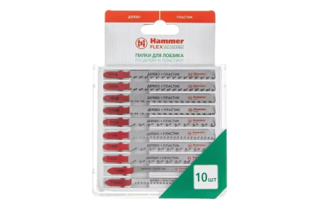 Пилки для лобзика HAMMER JG WD-PL набор No4 (10шт.) купить в Уфе