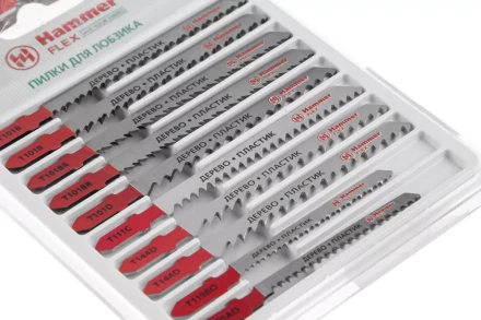 Пилки для лобзика HAMMER JG WD-PL набор No4 (10шт.) купить в Уфе