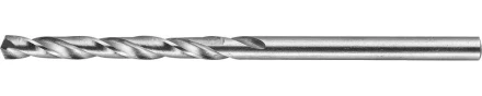 Сверло ЗУБР &quot;ЭКСПЕРТ&quot;  по металлу, цилиндрический хвостовик, быстрорежущая сталь Р6М5, класс точности А1, 3х61мм 4-29625-061-3 купить в Уфе