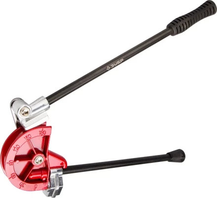 Трубогиб ЗУБР "ЭКСПЕРТ" для точной гибки труб из мягкой меди, алюминия, тонкостенной стали под углом до 180град,15мм 23524-15 купить в Уфе