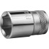 Торцовая головка KRAFTOOL &quot;INDUSTRIE QUALITAT&quot;, Cr-V, FLANK, хромосатинированная, 1/2&quot;, 16 мм 27805-16_z01 купить в Уфе