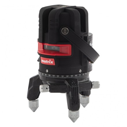 Лазерный уровень ML 05 Red, 20 м, 635 нм, резьба 5/8&quot; Matrix 35066 купить в Уфе