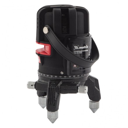 Лазерный уровень ML 05 Red, 20 м, 635 нм, резьба 5/8&quot; Matrix 35066 купить в Уфе