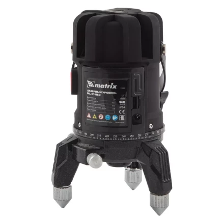 Лазерный уровень ML 05 Red, 20 м, 635 нм, резьба 5/8&quot; Matrix 35066 купить в Уфе