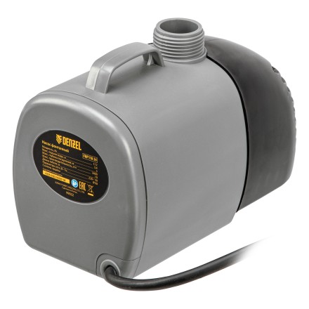 Насос фонтанный FNP110-34, 112 Вт, подъем 3,4 м, 3400 л/ч, колокольчик/каскад/гейзер Denzel 99032 купить в Уфе