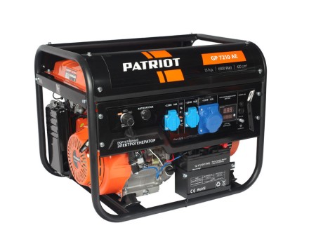 Бензогенератор Patriot GP-7210 AE купить в Уфе