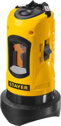 Нивелир лазерный линейный SLL-2, STAYER 34960-H2, штатив, кейс, 10м, точн. +/-0,5 мм/м 34960-H2 купить в Уфе