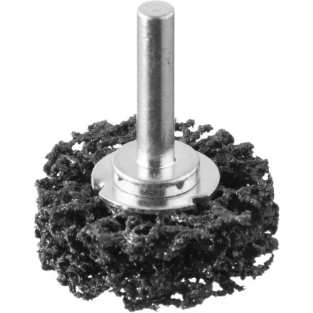 ЗУБР &quot;ПРОФЕССИОНАЛ&quot;. Щетка дисковая для дрели, нейлоновая проволока с абразивным покрытием, с открытой агрессивной структурой, 38мм 35162-038_z01 купить в Уфе