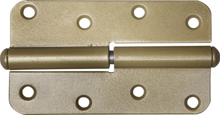 Петля накладная стальная &quot;ПН-110&quot;, цвет бронзовый металлик, правая, 110мм 37655-110R купить в Уфе
