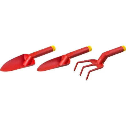 Набор GRINDA: Совок посадочный широкий, совок посадочный узкий, рыхлитель с нейлоновым корпусом, 3 предмета 421360-H3 купить в Уфе