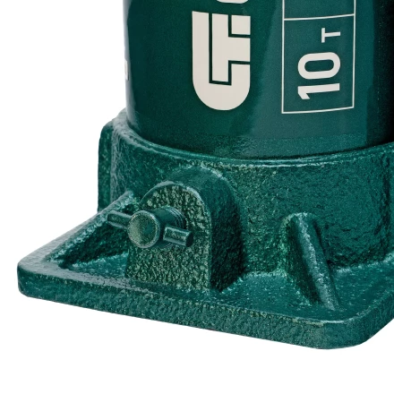 Домкрат гидравлический бутылочный Сибртех 50806, 10 т, 190-370 мм купить в Уфе