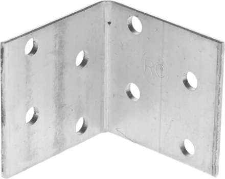 Крепежный угол ЗУБР "МАСТЕР" равносторонний, 40х60х60мм, 1шт 310206-040-060 купить в Уфе